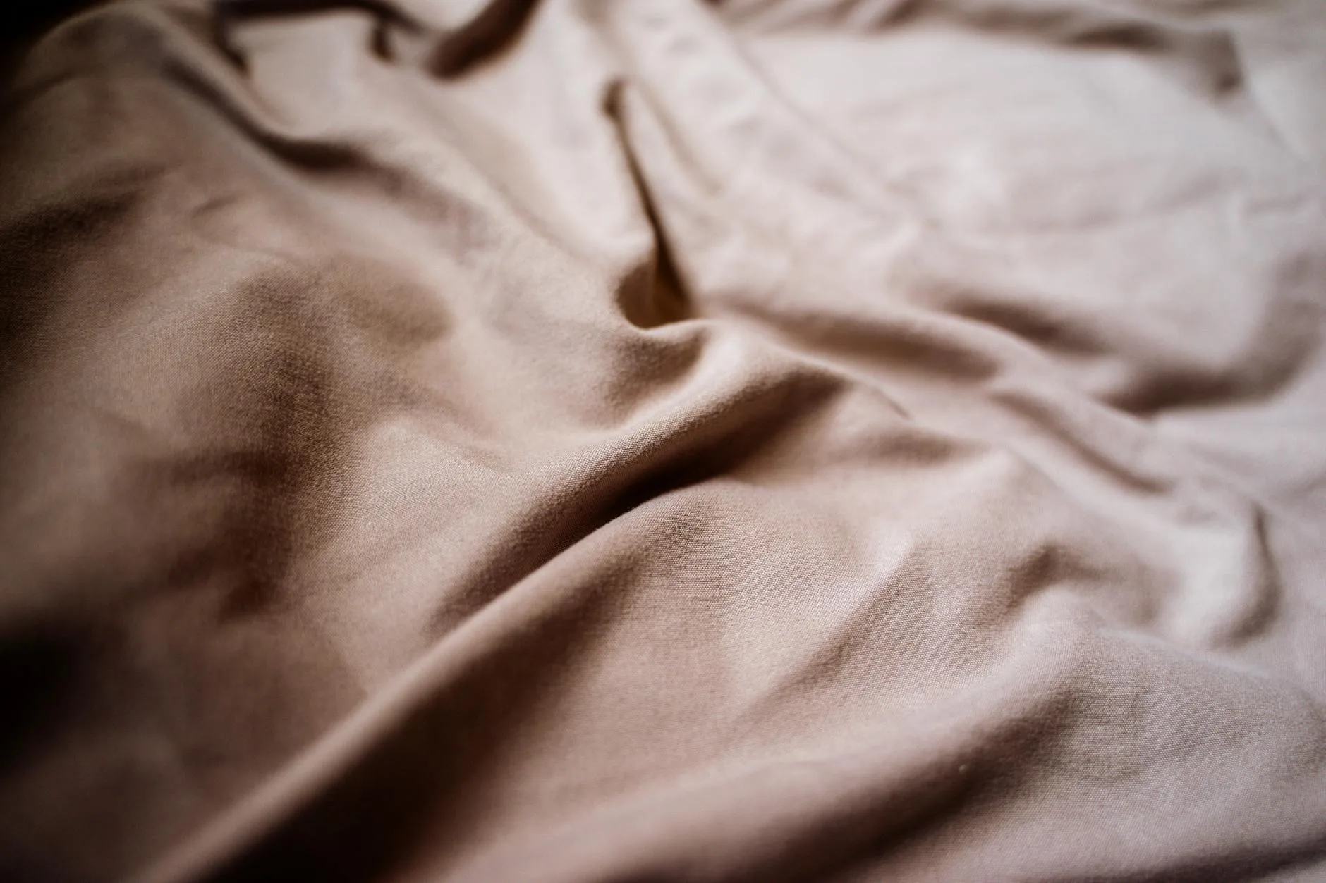 Natural linen fabric texture for cooling bedding